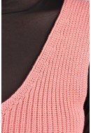 Dress Jjxx Jxalessia Twist Knit Sl Coral Haze